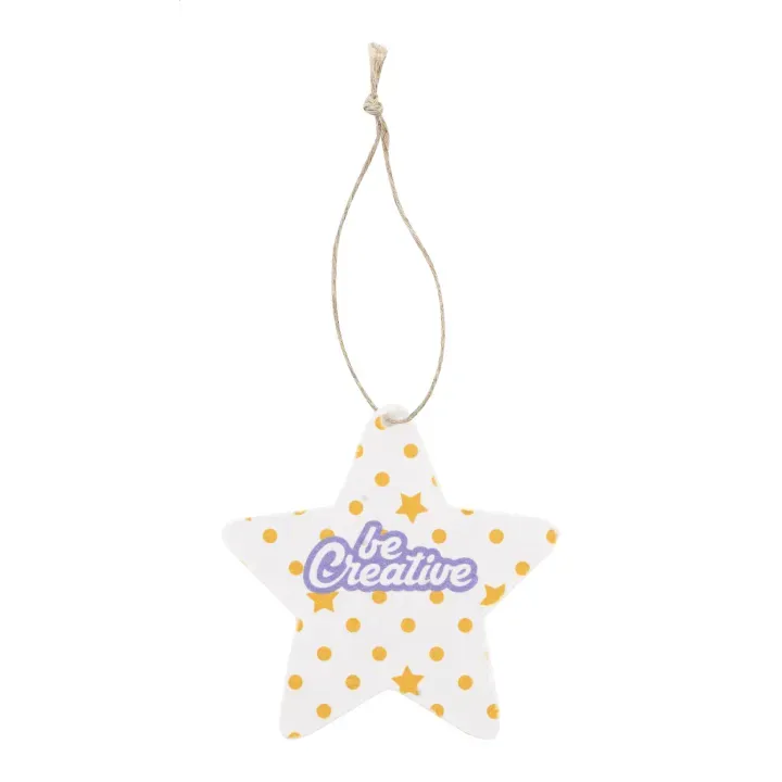 Custom seed paper Christmar tree ornament round - AP716922 (ANDA#C)